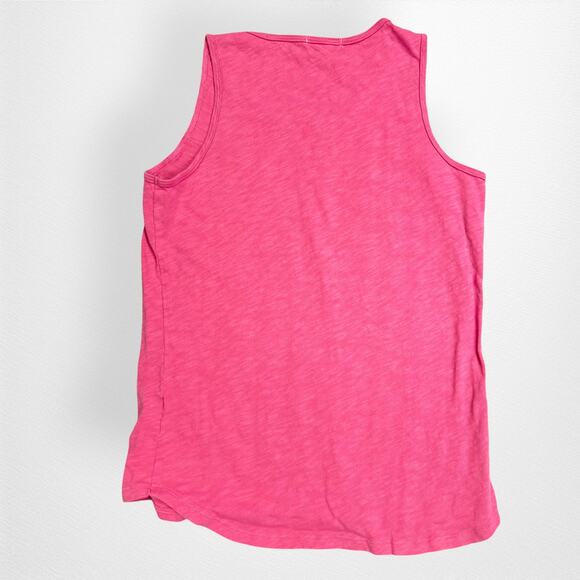 J Crew Crewcuts Girls Sleeveless Pocket Tank Top Size L 10/11 - Picture 4 of 5